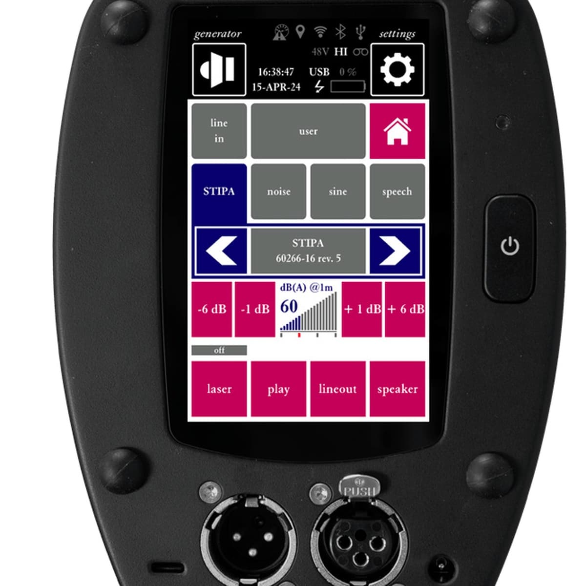 Bedrock Elite BTB115 Advanced TalkBox — STIPA and Full STI Signal Source